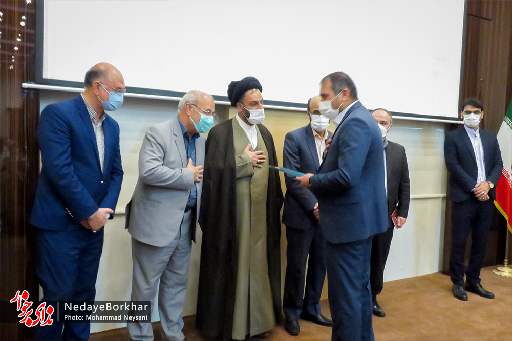 تصاویر | آئین تکریم و معارفه رئیس دادگستری و دادستان شهرستان برخوار
