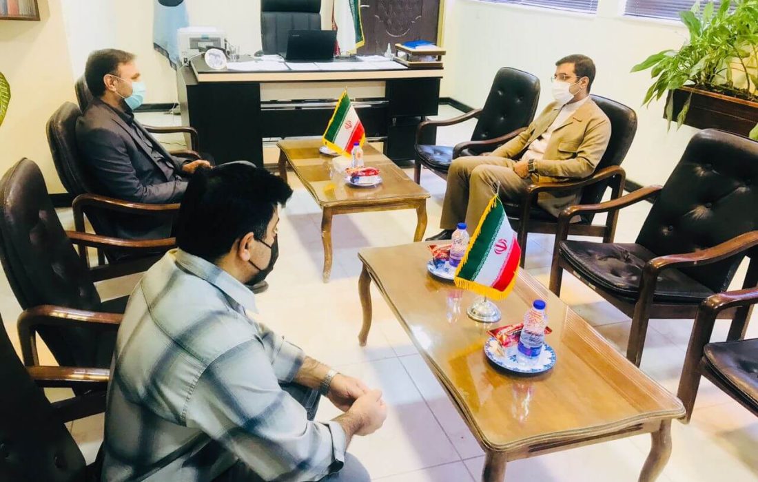 دیدار رئیس دانشگاه پیام نور شهرستان برخوار با علیرضا ملک پور
