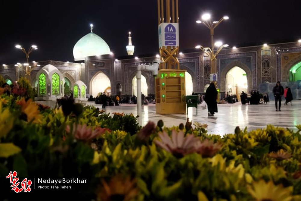 تصاویر | حال و هوای مشهد مقدس در شب ولادت امام حسن عسکری (ع)