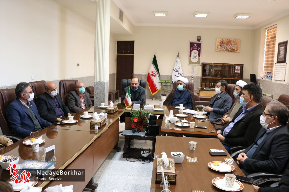 دیدار مسئولین ادارات برخوار با سرپرست فرمانداری شهرستان + تصاویر