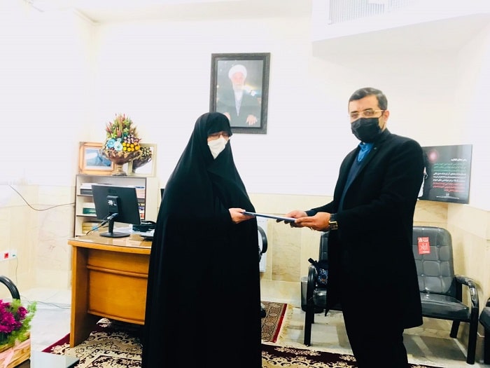 علیرضا ملک پور: عقد تفاهم نامه همکاری با حوزه علمیه خواهران شهرستان برخوار