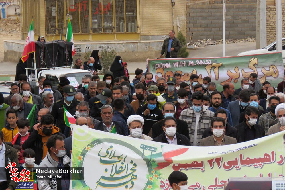 تصاویر | راهپیمایی ۲۲ بهمن ۱۴۰۰ در شهر کمشچه