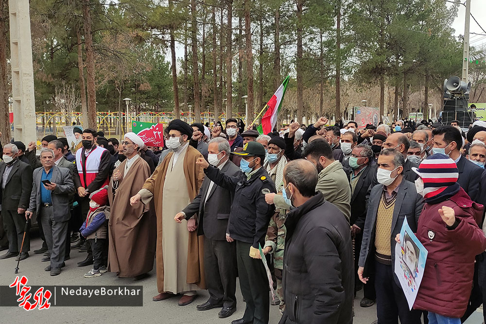 تصاویر | راهپیمایی ۲۲ بهمن ۱۴۰۰ در شهر حبیب آباد