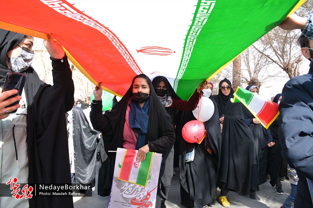 تصاویر | راهپیمایی ۲۲ بهمن ۱۴۰۰ در شهرستان برخوار