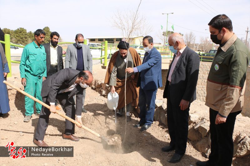 روز درختکاری در شهرستان برخوار