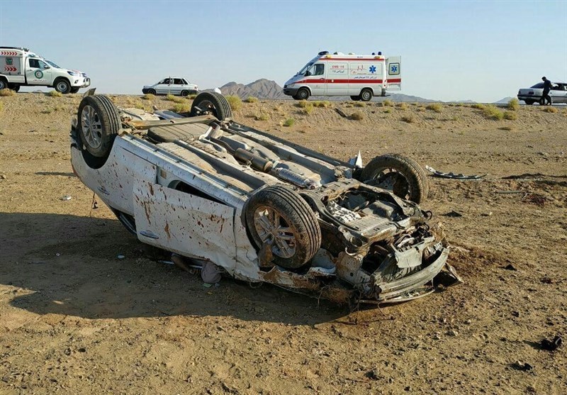 واژگونی خودرو علت ۸۰ درصد تصادفات در استان اصفهان
