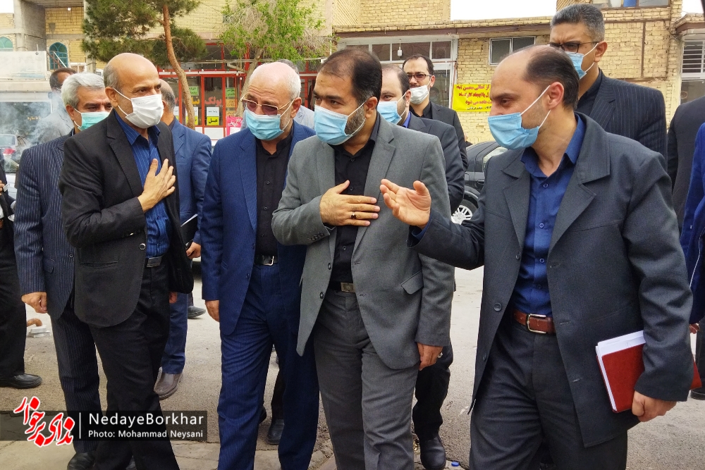 استاندار اصفهان وارد برخوار شد