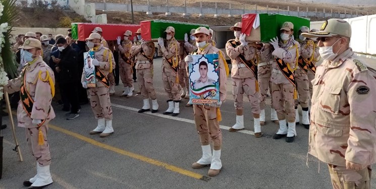 بازخوانی حادثه شهادت ۹ مرزبان مظلوم ناجا در حمله تروریست ها بعد از ۵ سال