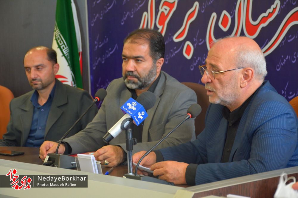 تصاویر | نشست خبری سفر استاندار اصفهان به شهرستان برخوار