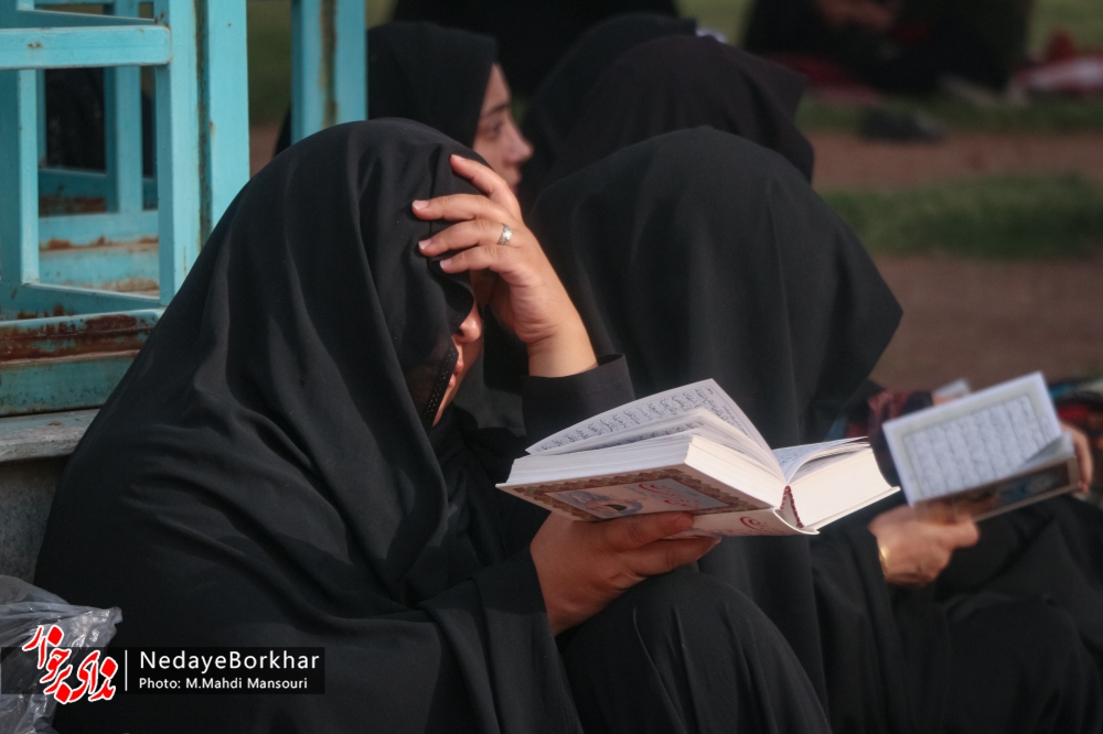 تصاویر | مراسم قرائت دعای عرفه در حبیب آباد