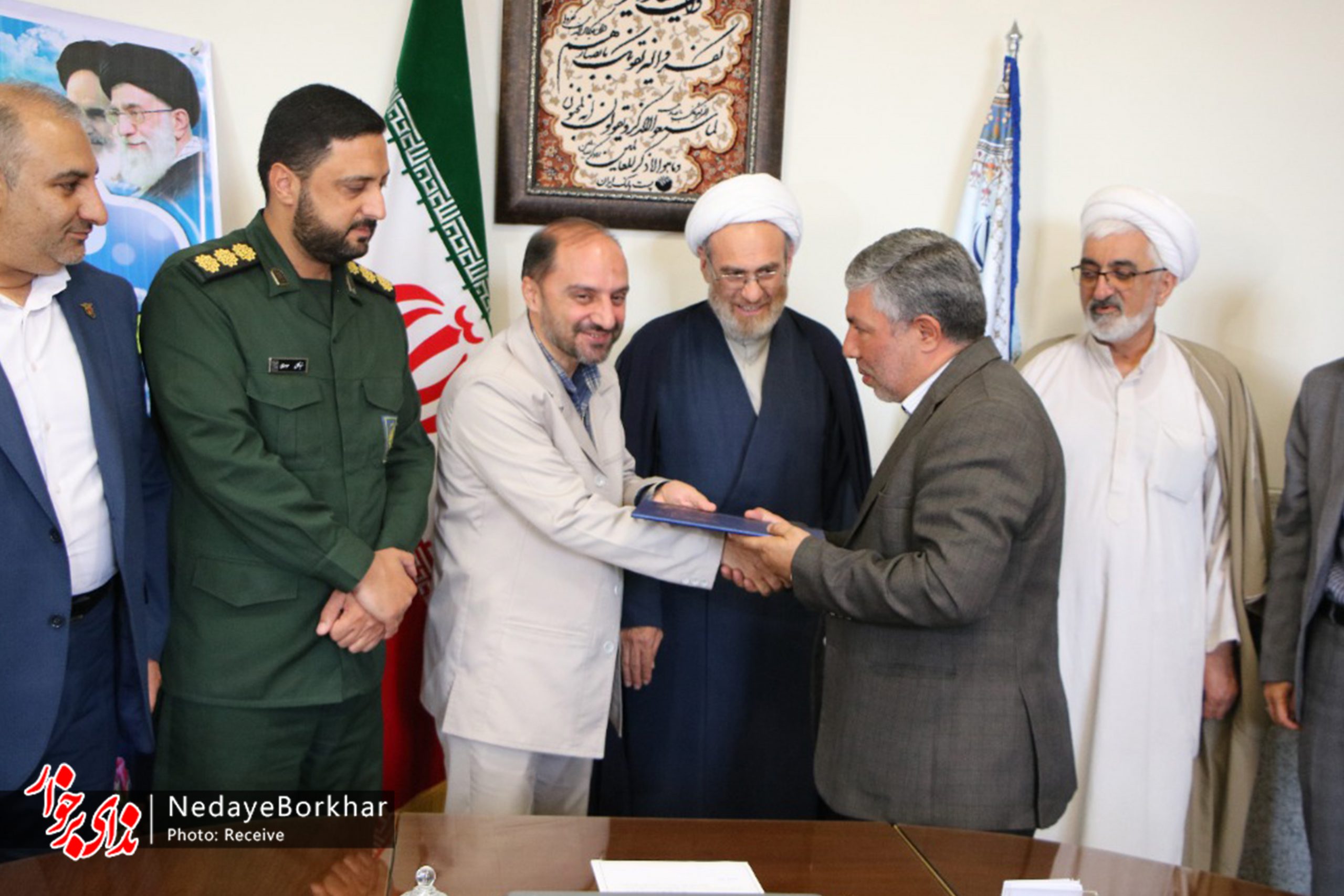 محسنی رئیس بنیاد شهید و امور ایثارگران شهرستان برخوار شد + تصاویر