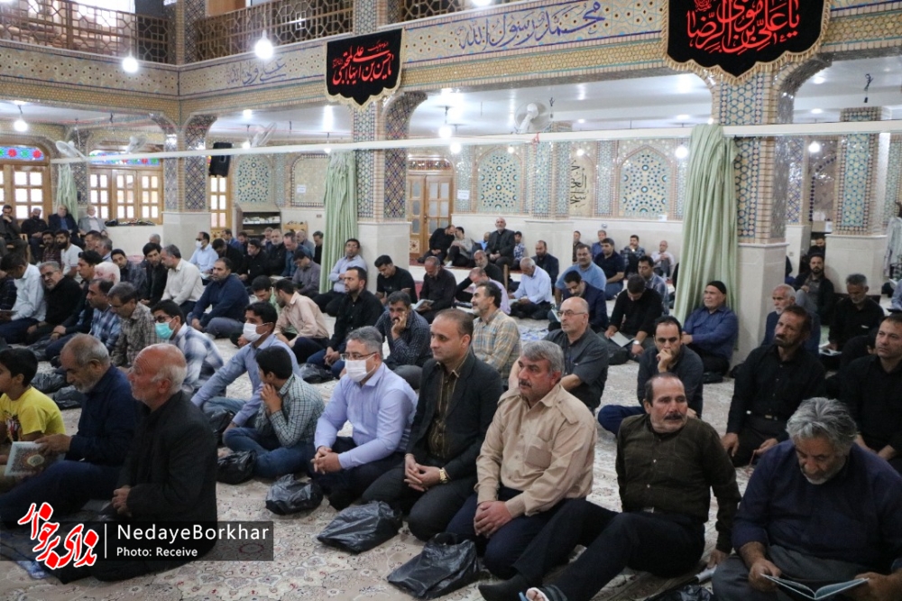 تصاویر| گرامیداشت رحلت آیت الله ناصری در مسجد جامع دولت آباد