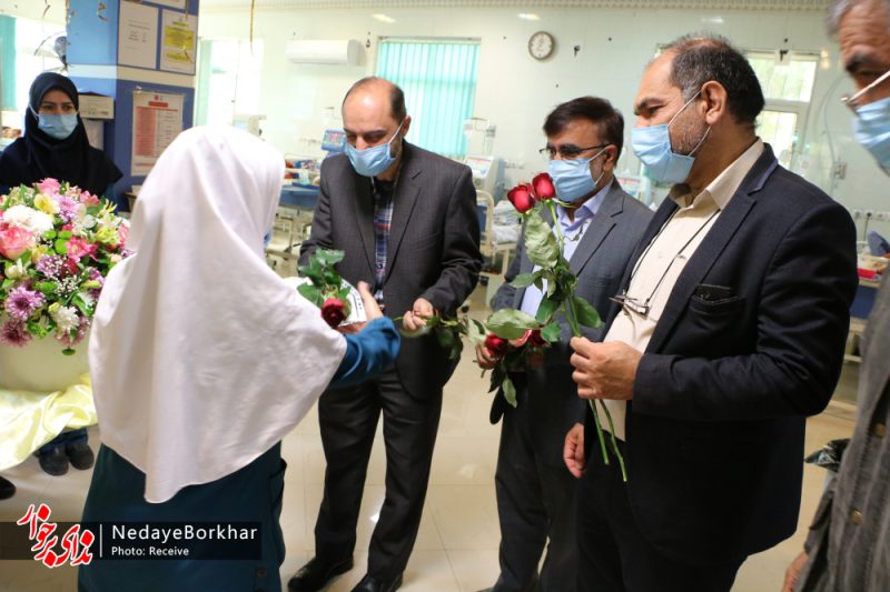 تجلیل از پرستاران برخوار