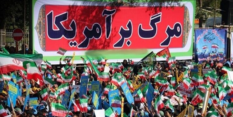 دعوت معاونت فرهنگی سپاه برخوار از مردم برای حضور در راهپیمایی ۱۳ آبان