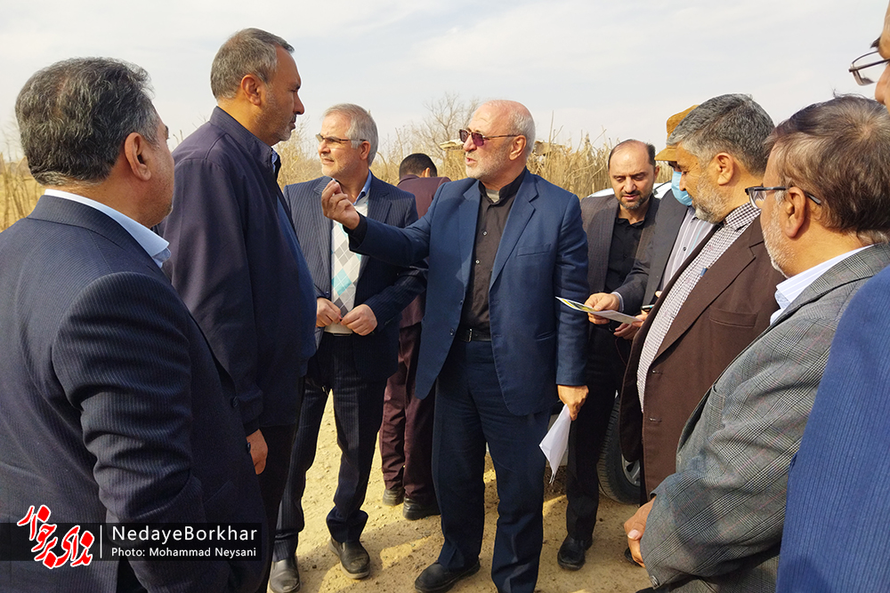 سفر اعضای کمیسیون عمران مجلس و‌ معاون وزیر راه به برخوار + تصاویر
