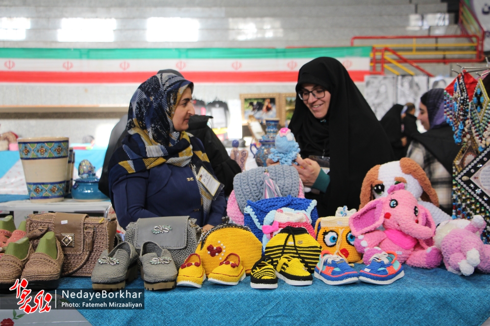 تصاویر | نمایشگاه مشاغل خانگی بانوان شهرستان برخوار