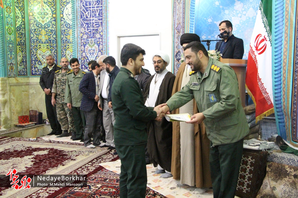 فرمانده جدید حوزه مقاومت بسیج امام علی (ع) بخش حبیب آباد معارفه شد + تصاویر