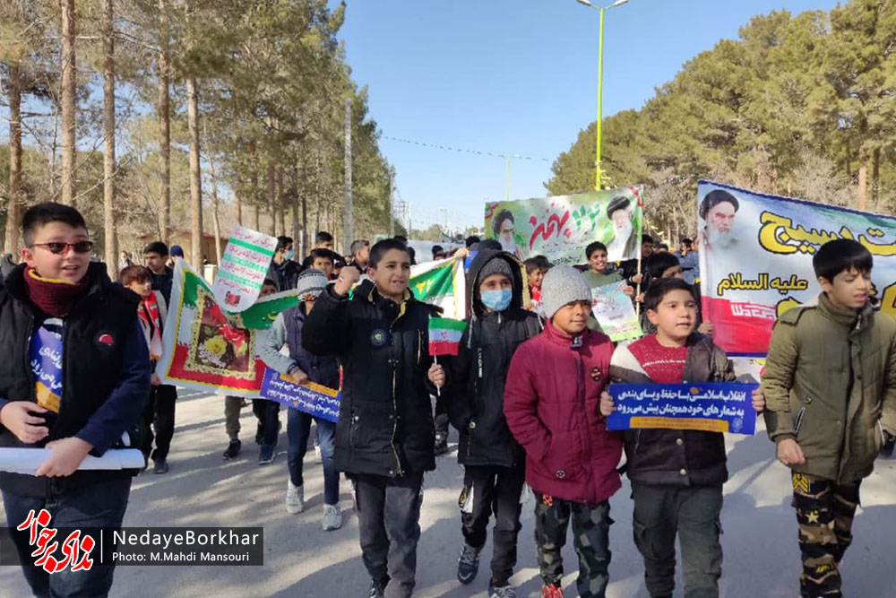 تصاویر | راهپیمایی یوم‌الله ۲۲ بهمن ۱۴۰۱ در حبیب آباد