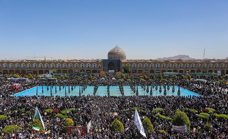 حضور باشکوه مردم در راهپیمایی روز قدس مردم مظلوم فلسطین را دلگرم می‌کند