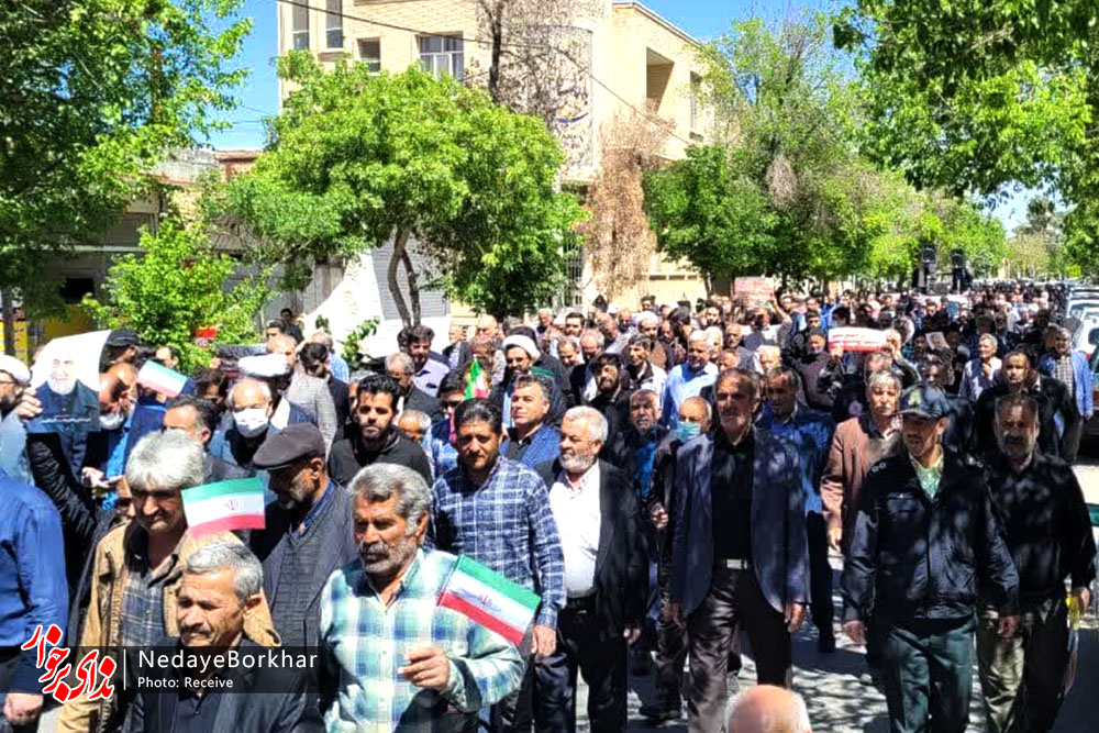 تصاویر | راهپیمایی روز جهانی قدس در شهر دستگرد برخوار
