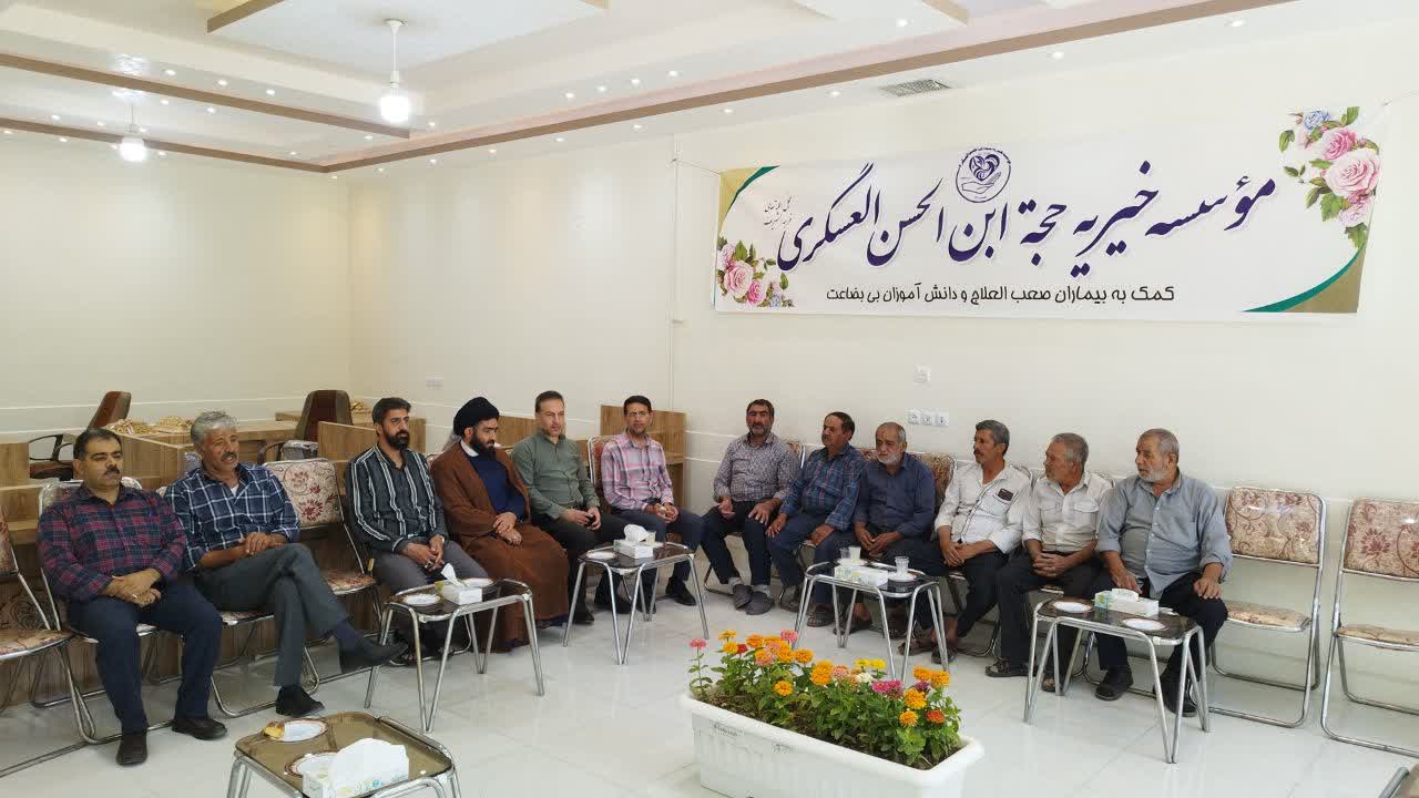 موسسه خیریه حجت ابن الحسن العسکری دولت آباد افتتاح شد