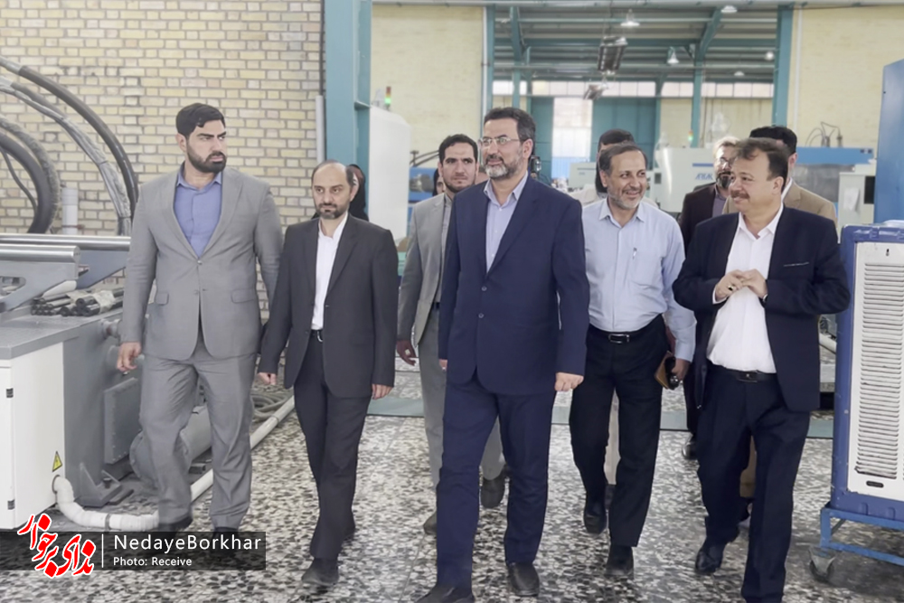 سفر معاون وزیر صنعت، معدن و تجارت به برخوار + تصاویر
