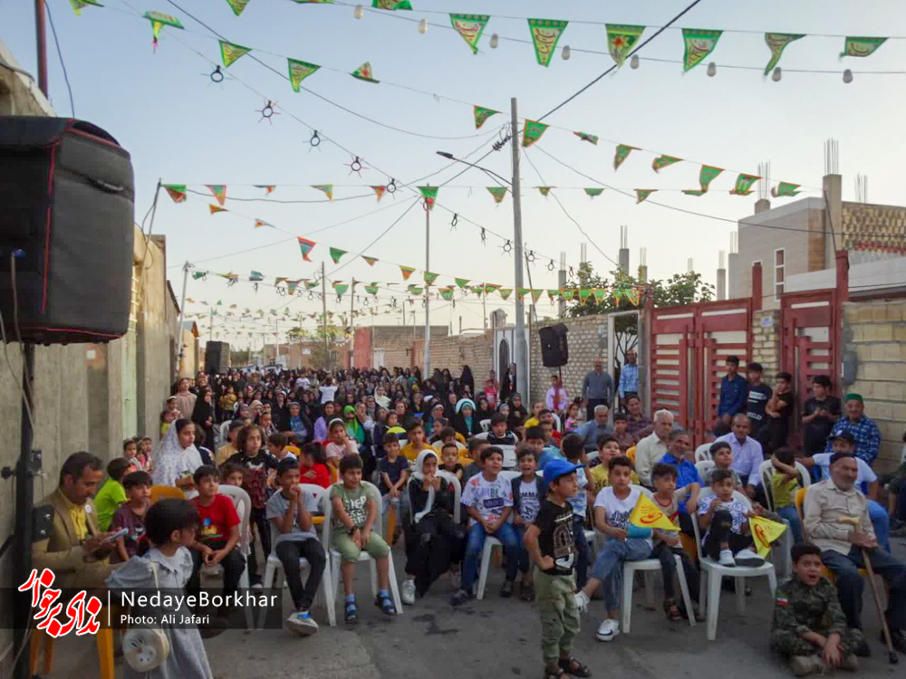 تصاویر | جشن عید غدیر در محله سادات شهر کمشچه