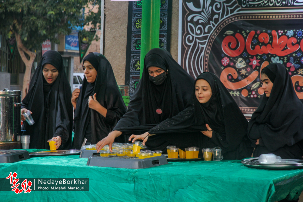 تصاویر | موکب نوجوانان حسینی در شهر حبیب آباد