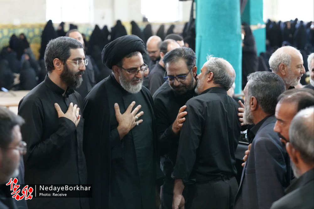 تصاویر | مراسم یادبود هفتمین روز درگذشت مادر حاج سیدرضا نریمانی
