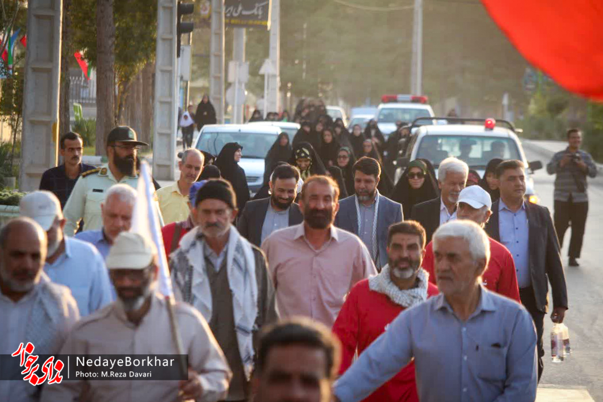 تصاویر | پیاده‌روی از سردار تا سردار در شهرستان برخوار