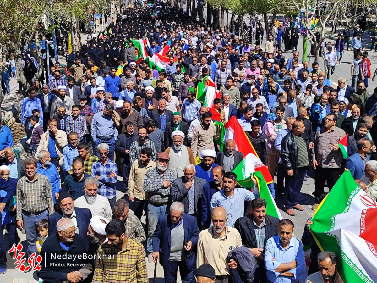 تصاویر| راهپیمایی روز جهانی قدس در دولت آباد