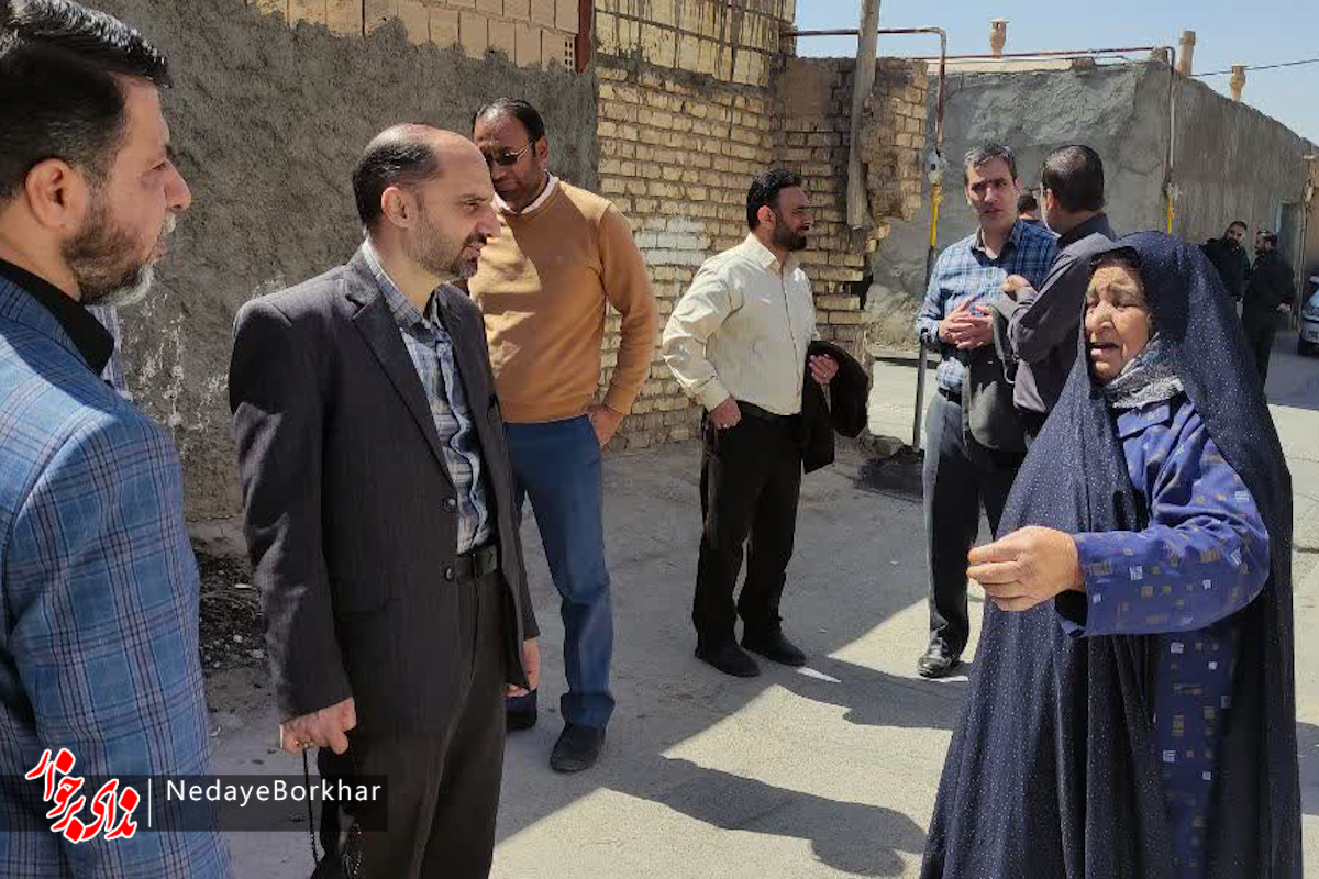 بازدید سرزده فرماندار برخوار از محلات مختلف حبیب آباد+ تصاویر