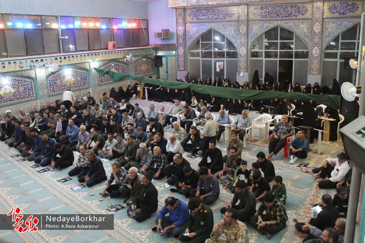 مراسم گرامیداشت شهدای خدمت در شاپورآباد برگزار شد+ تصاویر