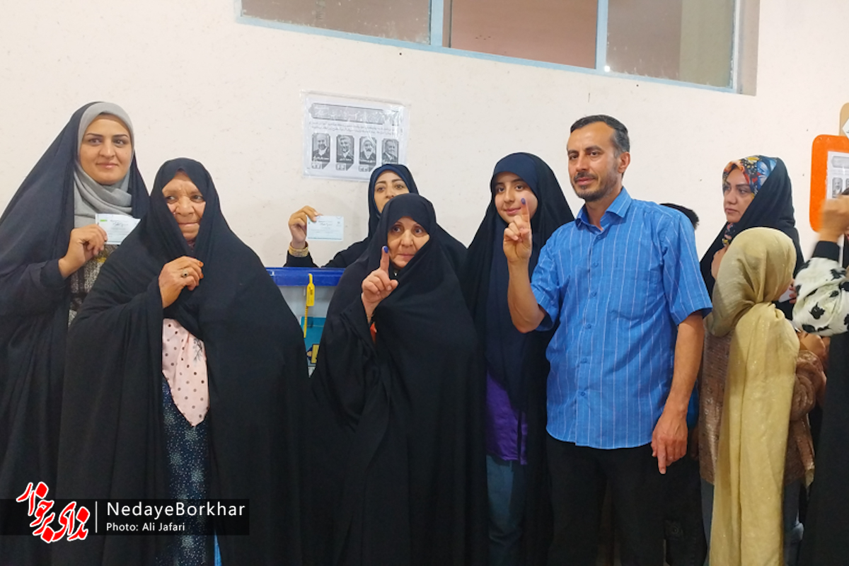 تصاویر| انتخابات ریاست‌جمهوری در شهر کمشچه
