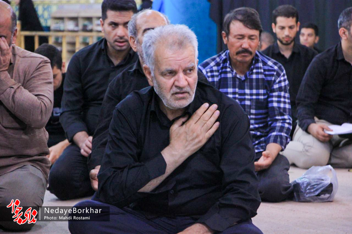 تصاویر| عزاداری دهه اول محرم در امامزاده نرمی