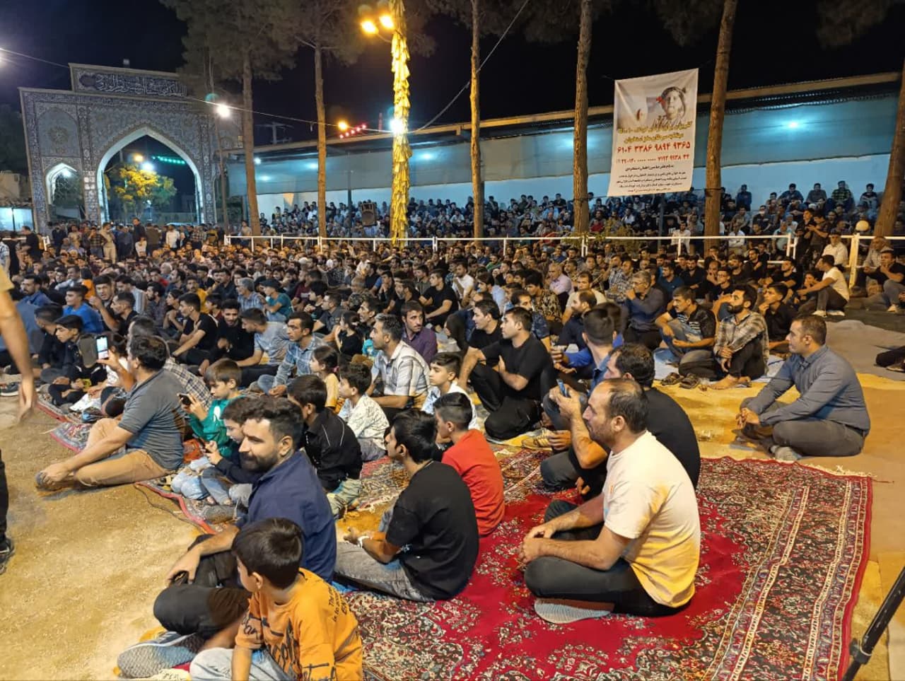 قیام مردم برای کمک به درمان کودک سرطانی در دستگرد برخوار