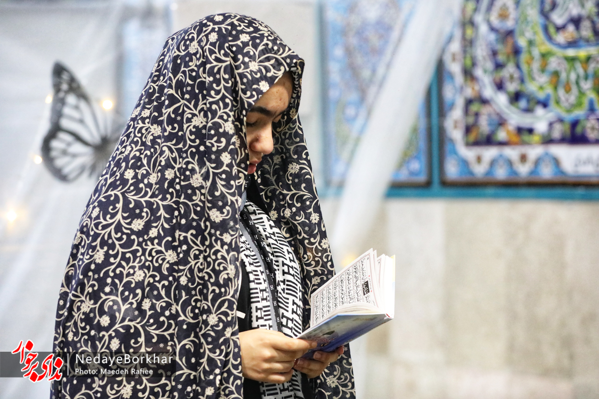 تصاویر| اعتکاف دختران دانش‌آموز شهرستان برخوار