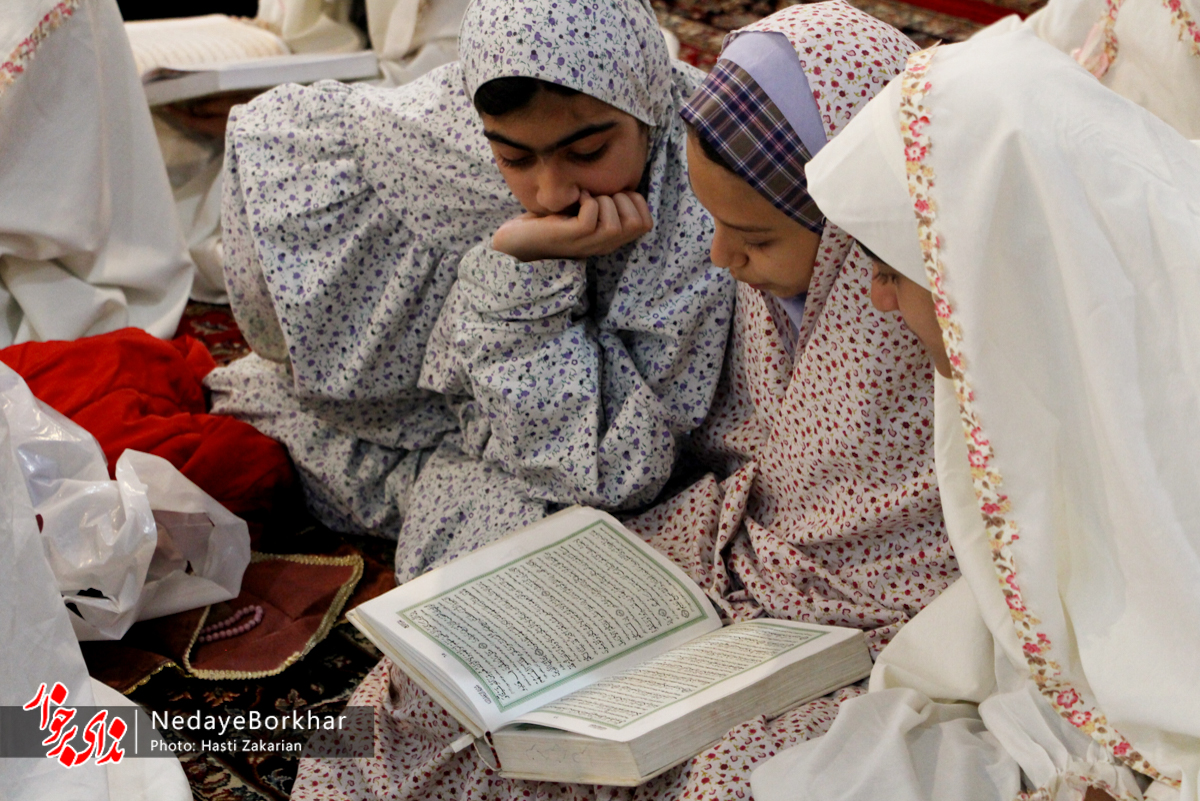 تصاویر| محفل دانش‌آموزی انس با قرآن در دستگرد برخوار