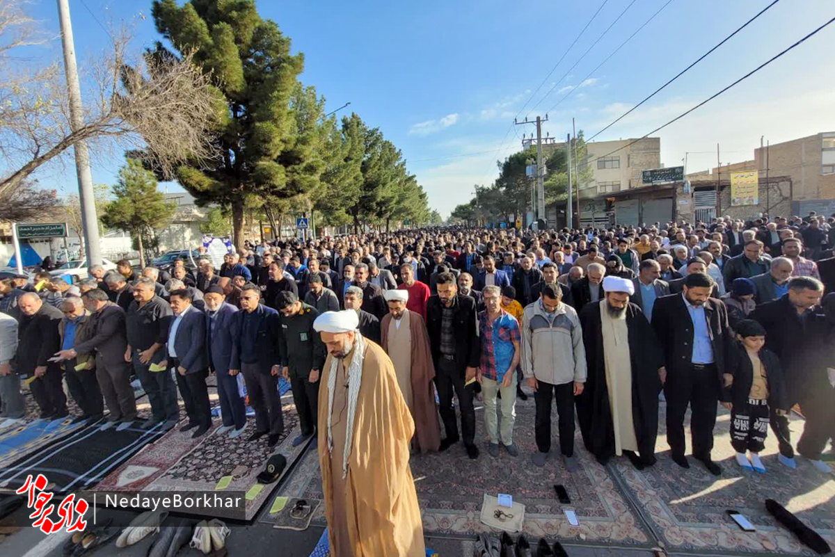تصاویر| اقامه نماز عید سعید فطر در خورزوق