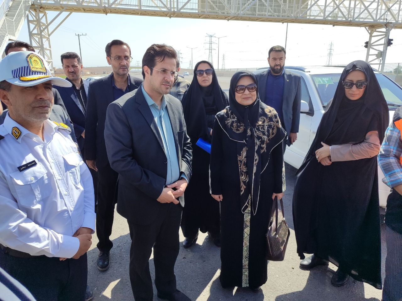 مشاور عالی وزیر راه و شهرسازی وارد برخوار شد