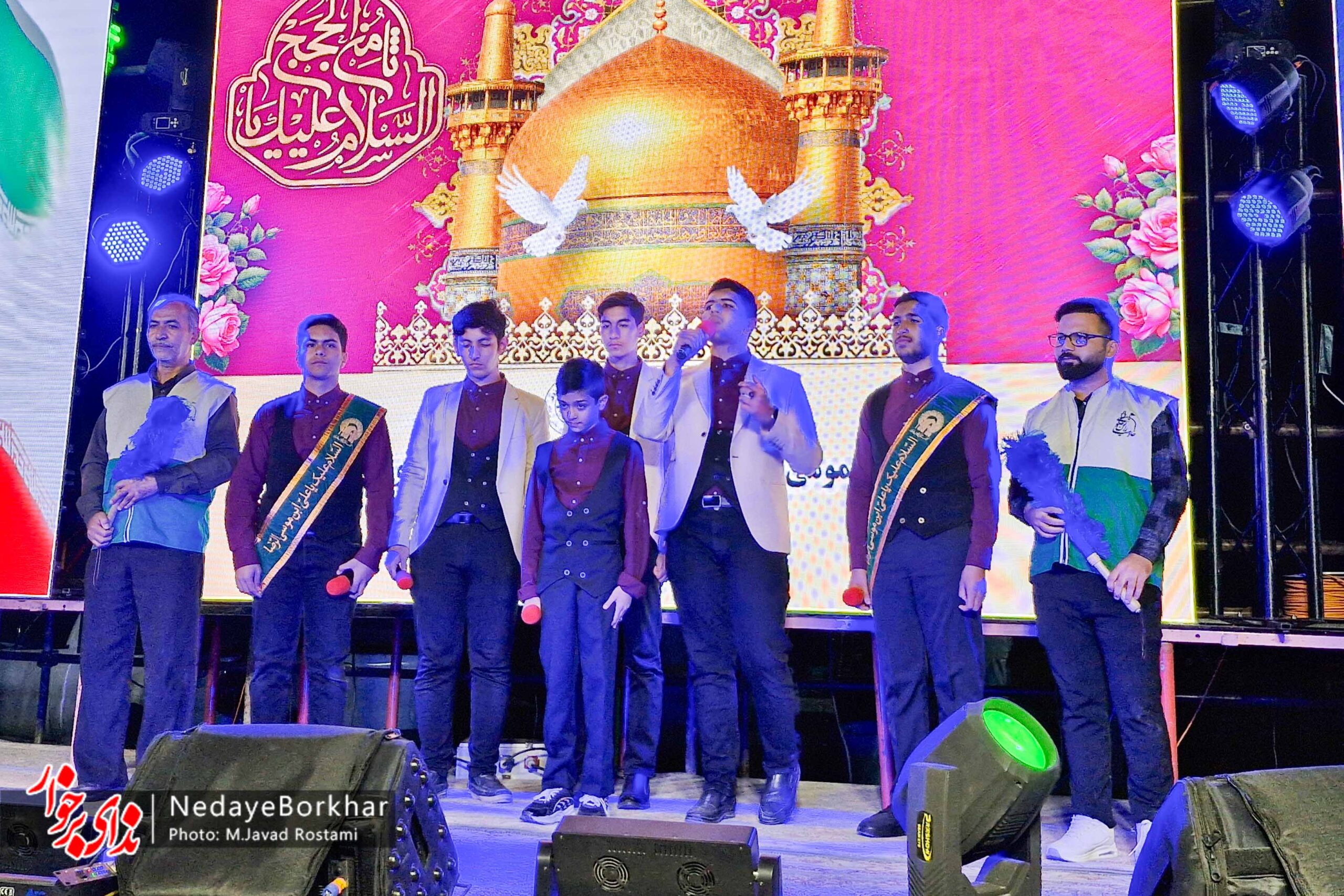 تصاویر| جشن ولادت امام رضا (ع) در خورزوق