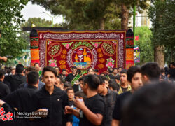 تصاویر| قافله عزاداری عصر عاشورا در دولت آباد