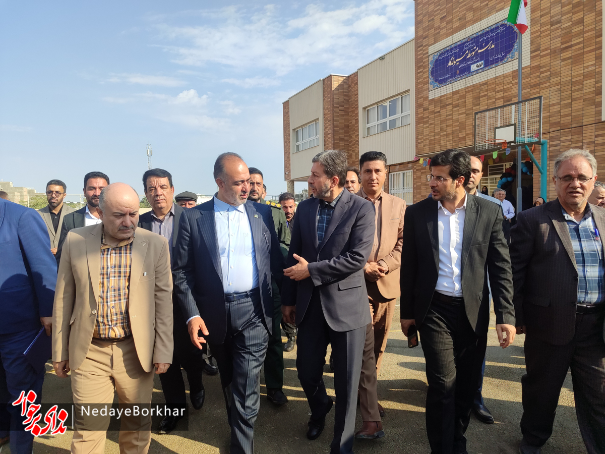 افتتاح مدرسه ۶ کلاسه «مسیر ماندگار» در شهرک سیمرغ خورزوق