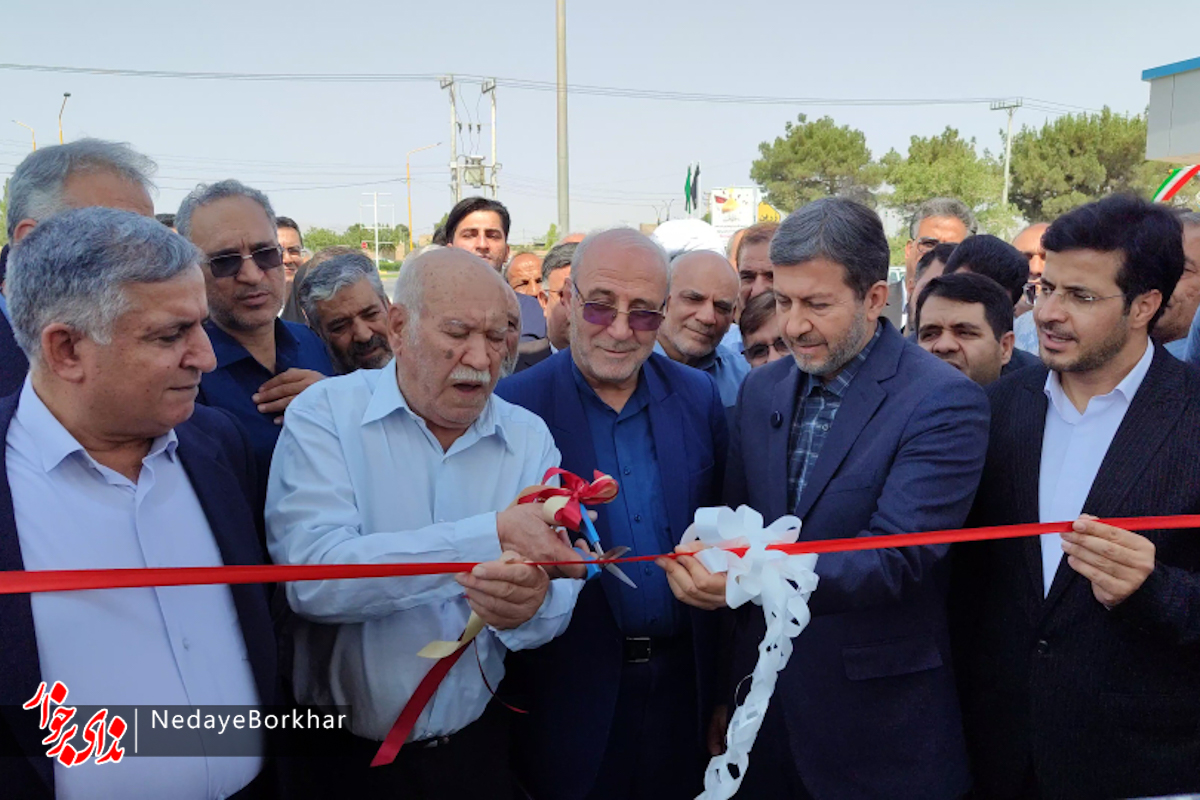 جایگاه سوخت ارفع الرفعی در دولت‌آباد افتتاح شد