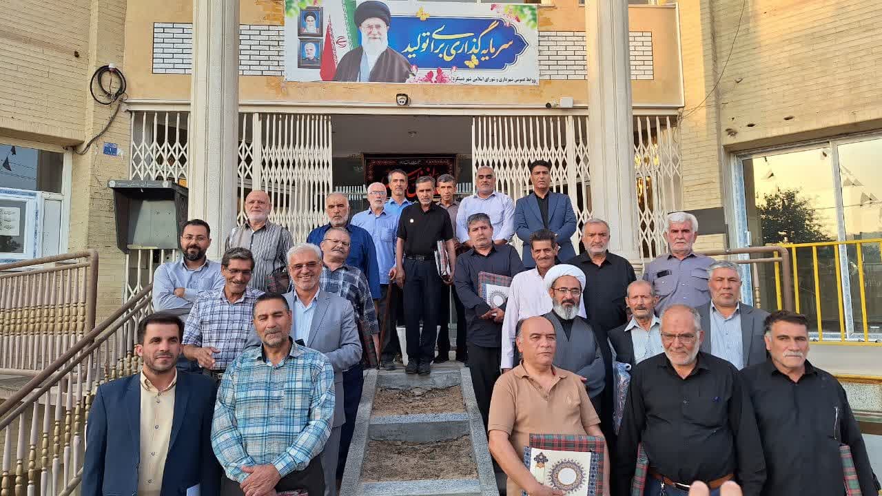 تجلیل از آزادگان سرافراز در شهر دستگرد برخوار+ تصاویر