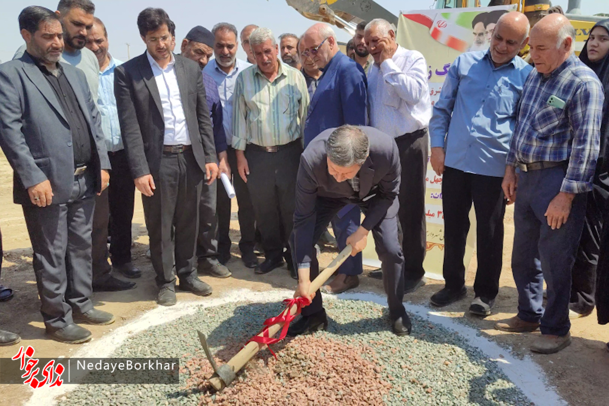 کلنگ‌زنی فاز اول کمربندی شرق دولت‌آباد