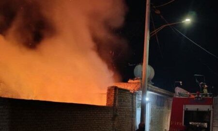 آتش‌سوزی در دولت آباد بدون خسارت جانی و مالی مهار شد