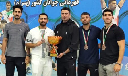 دولت آباد بر سکوی سوم مسابقات کبدی جوانان کشور ایستاد