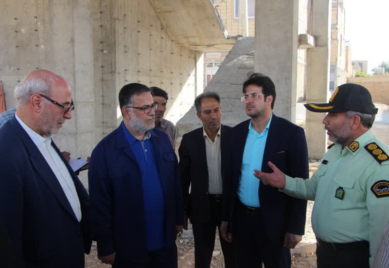سفر معاون مهندسی فراجا به شهرستان برخوار+ تصاویر