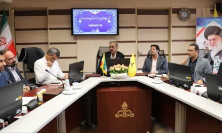 جلسه بررسی مشکلات حوزه صنعت آجر و دیگر تولید کنندگان شهرستان برخوار+ تصاویر 